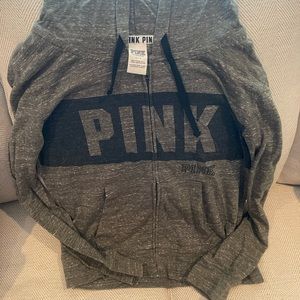 VS PINK FULL ZIP
